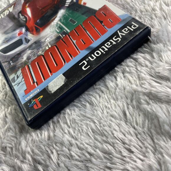 Burnout (Sony PlayStation 2, 2001) PS2 Disc and Case Racing Game Acclaim - Picture 10 of 10